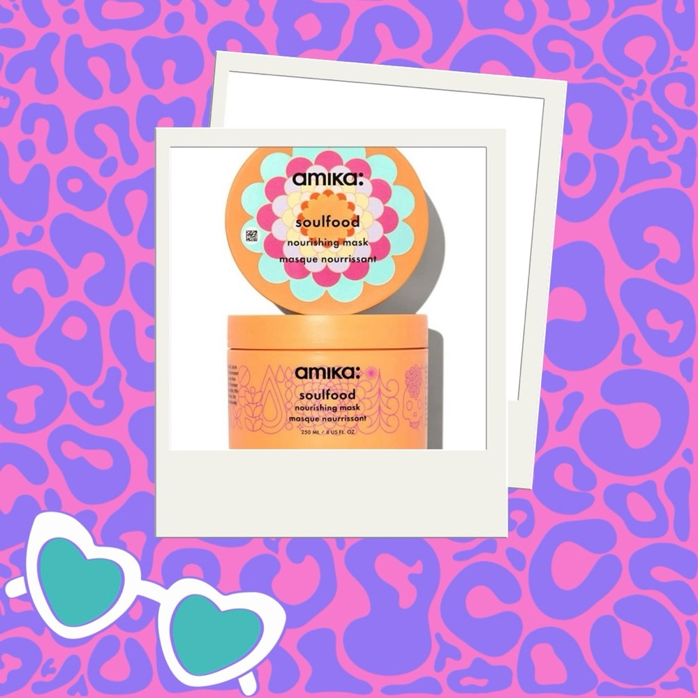 Amika Soulfood Nourishing Mask in Bright Orange